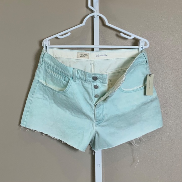 Anthropologie The Devon Denim Shorts by Pilcro: Spray Color Edition - Picture 13 of 16